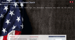 Desktop Screenshot of eastsidelutheran.com